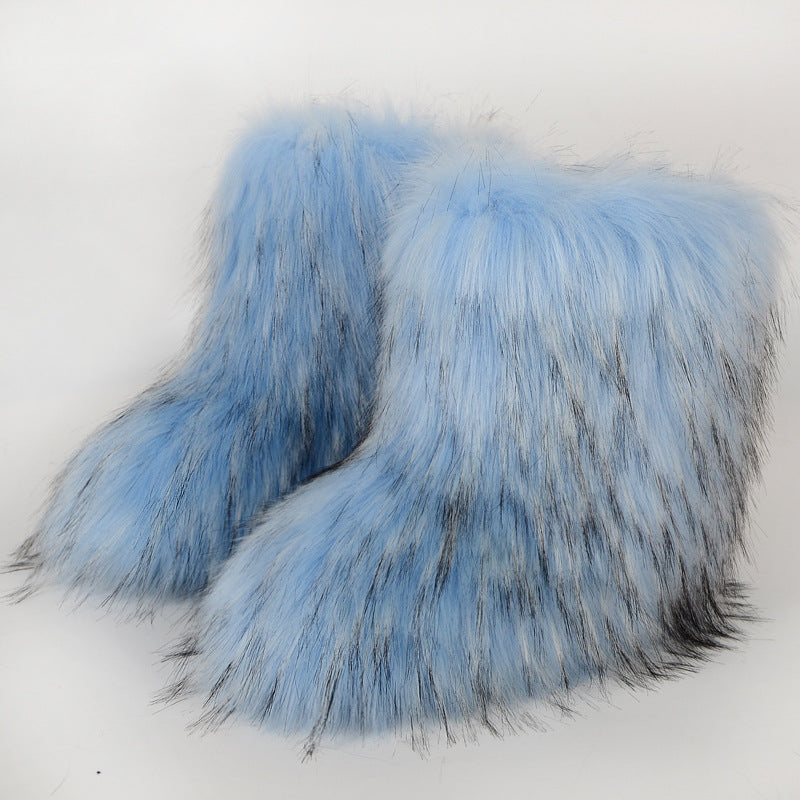 Winter warm long boots