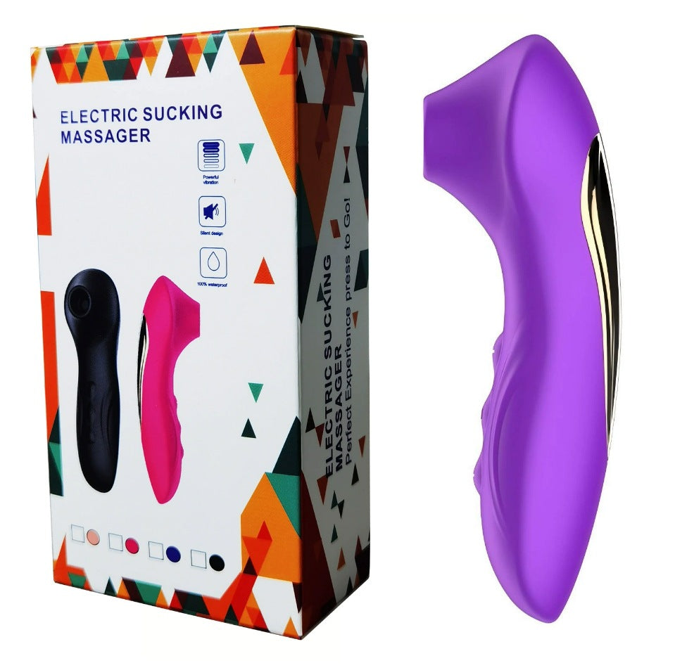 10-Frequency Rose Suction Vibrator for Women