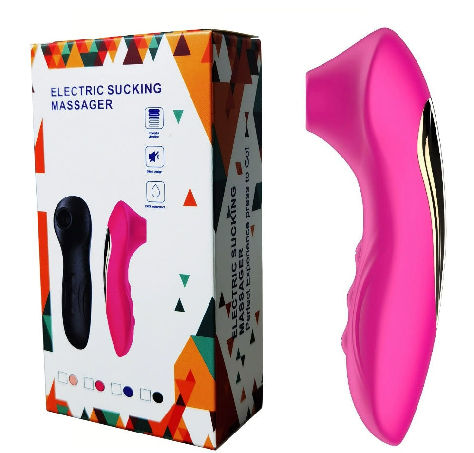 10-Frequency Rose Suction Vibrator for Women