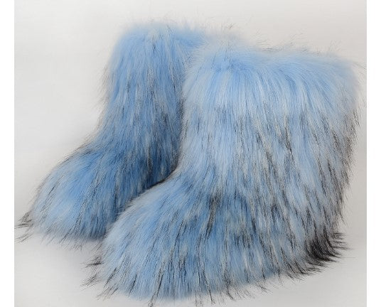 Winter warm long boots