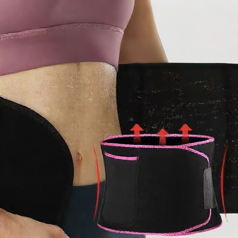 Breathable Sweat Yoga Waist Belt for Fitness and Running
