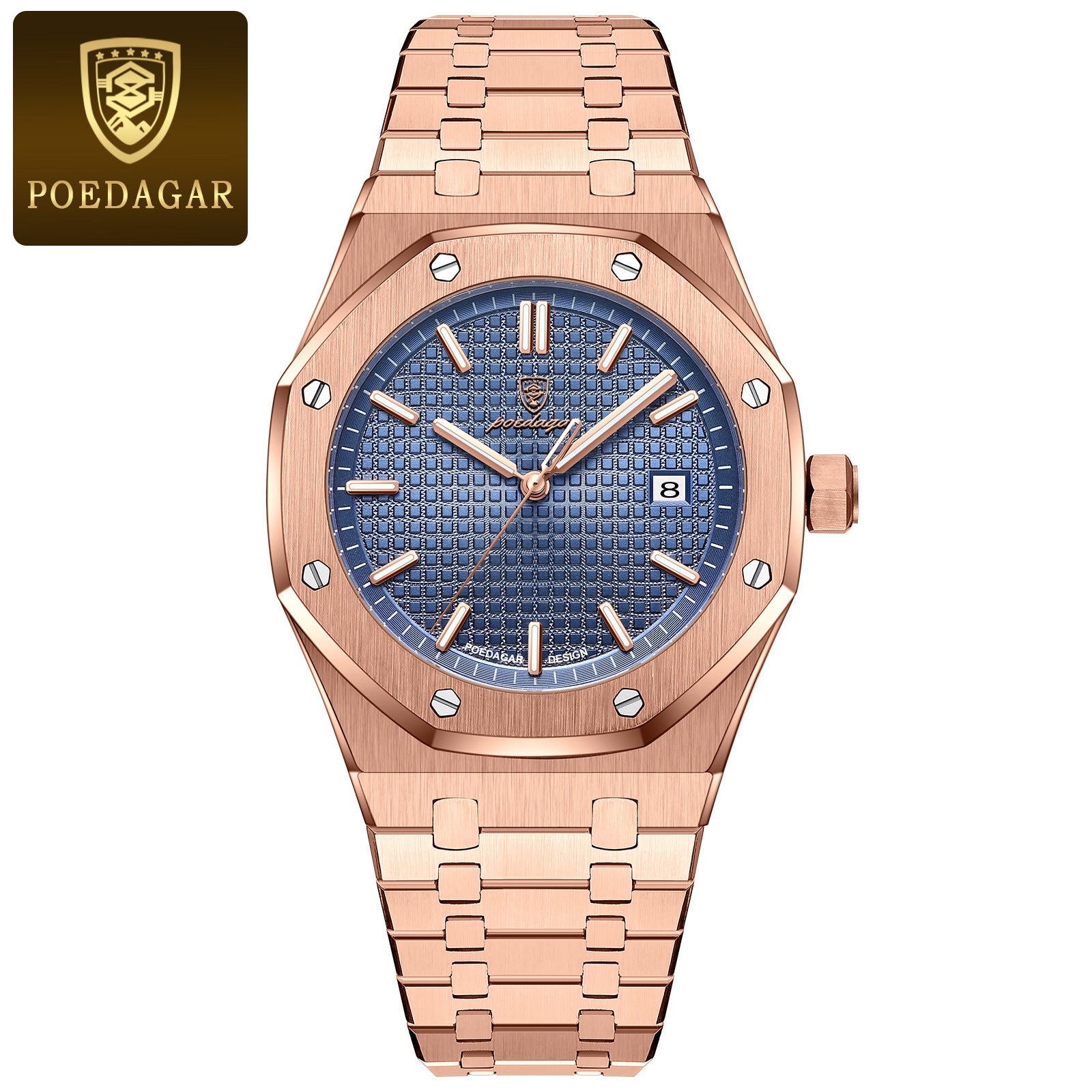 Quartz Watch with Stainless Steel Strap