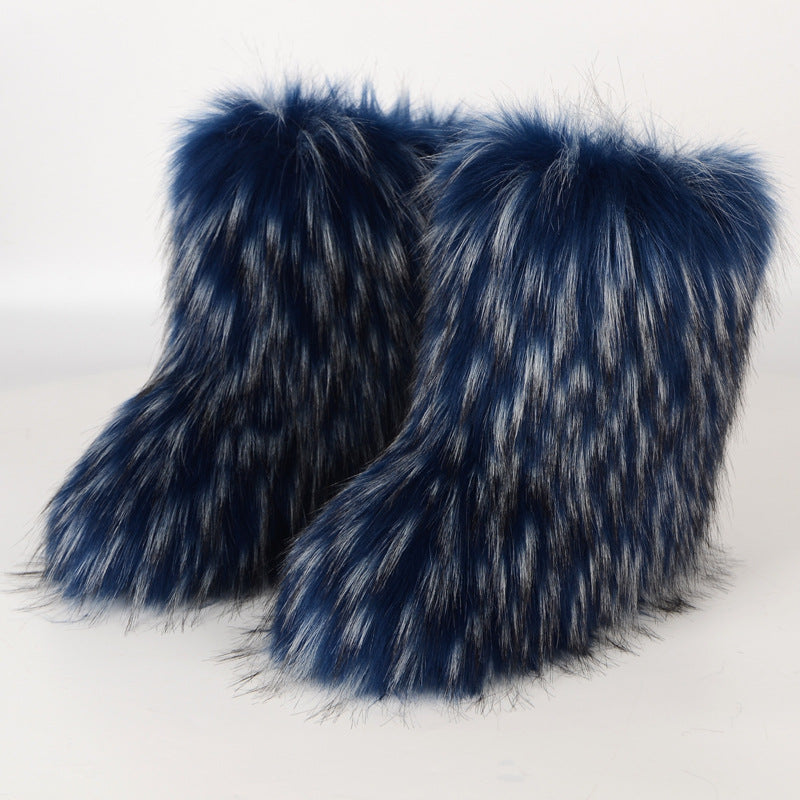 Winter warm long boots