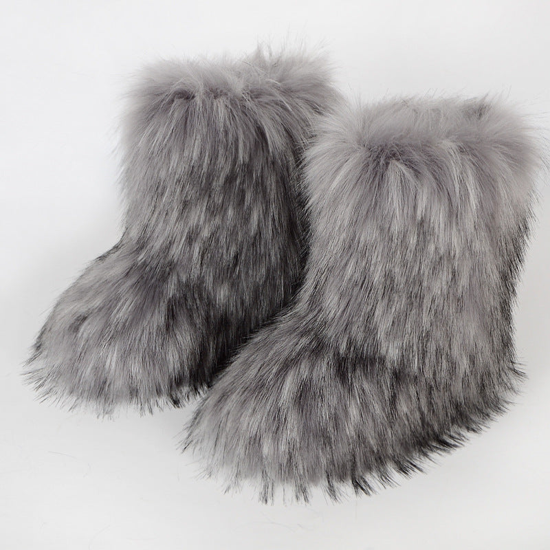 Winter warm long boots