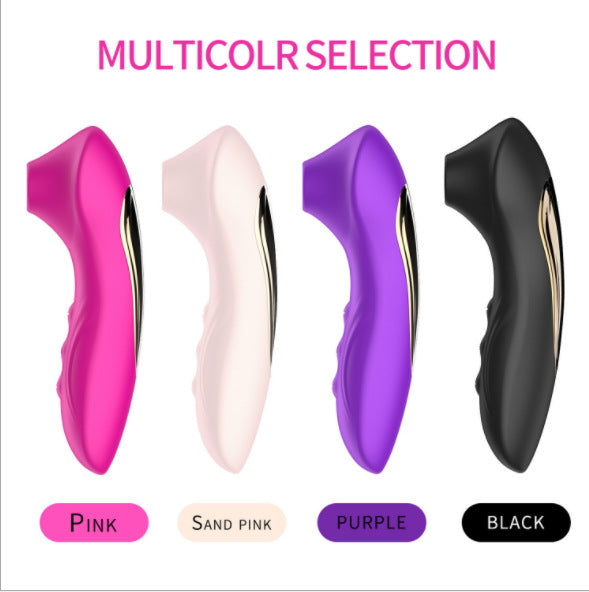 10-Frequency Rose Suction Vibrator for Women