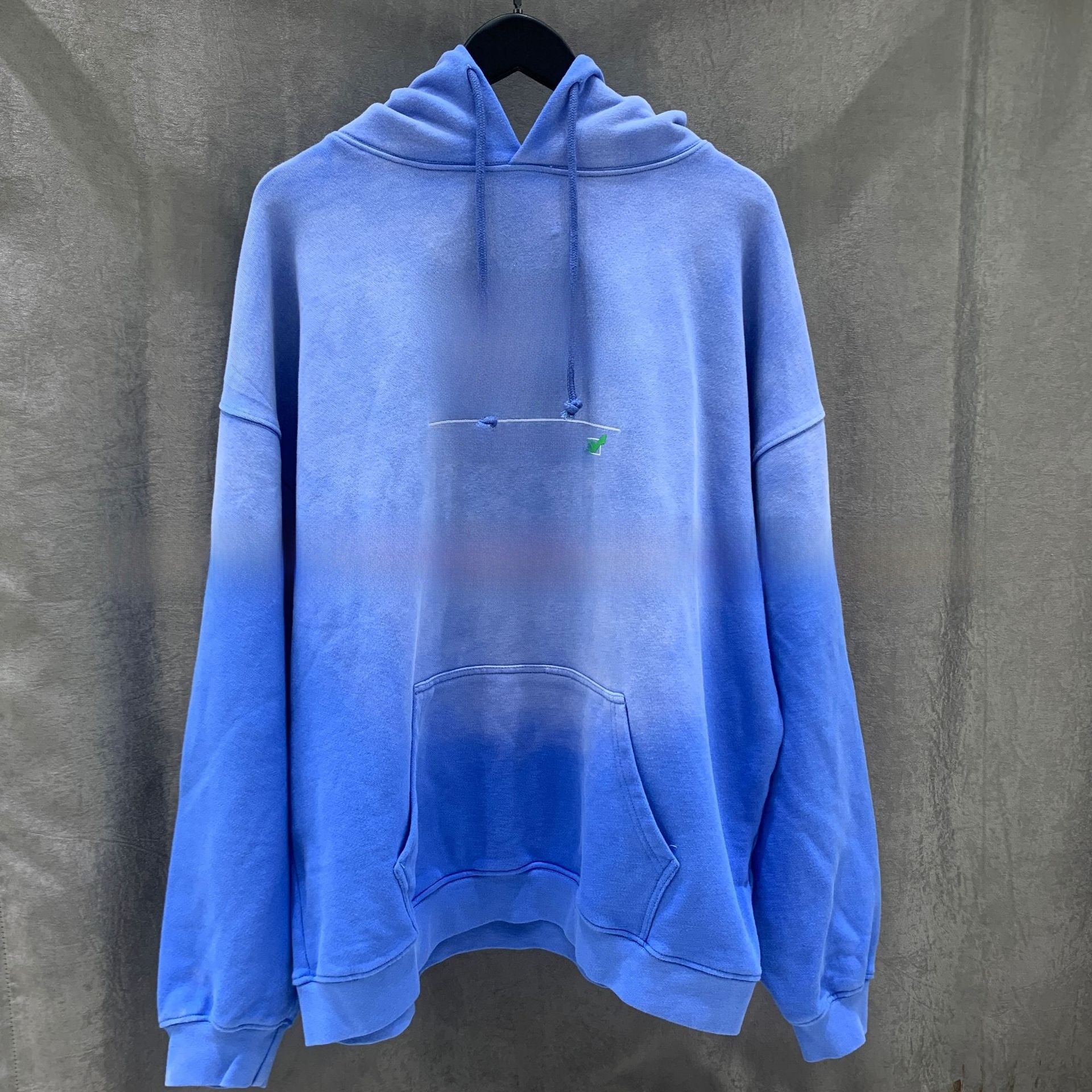 Loose Fit Cotton Hoodie with Zipper