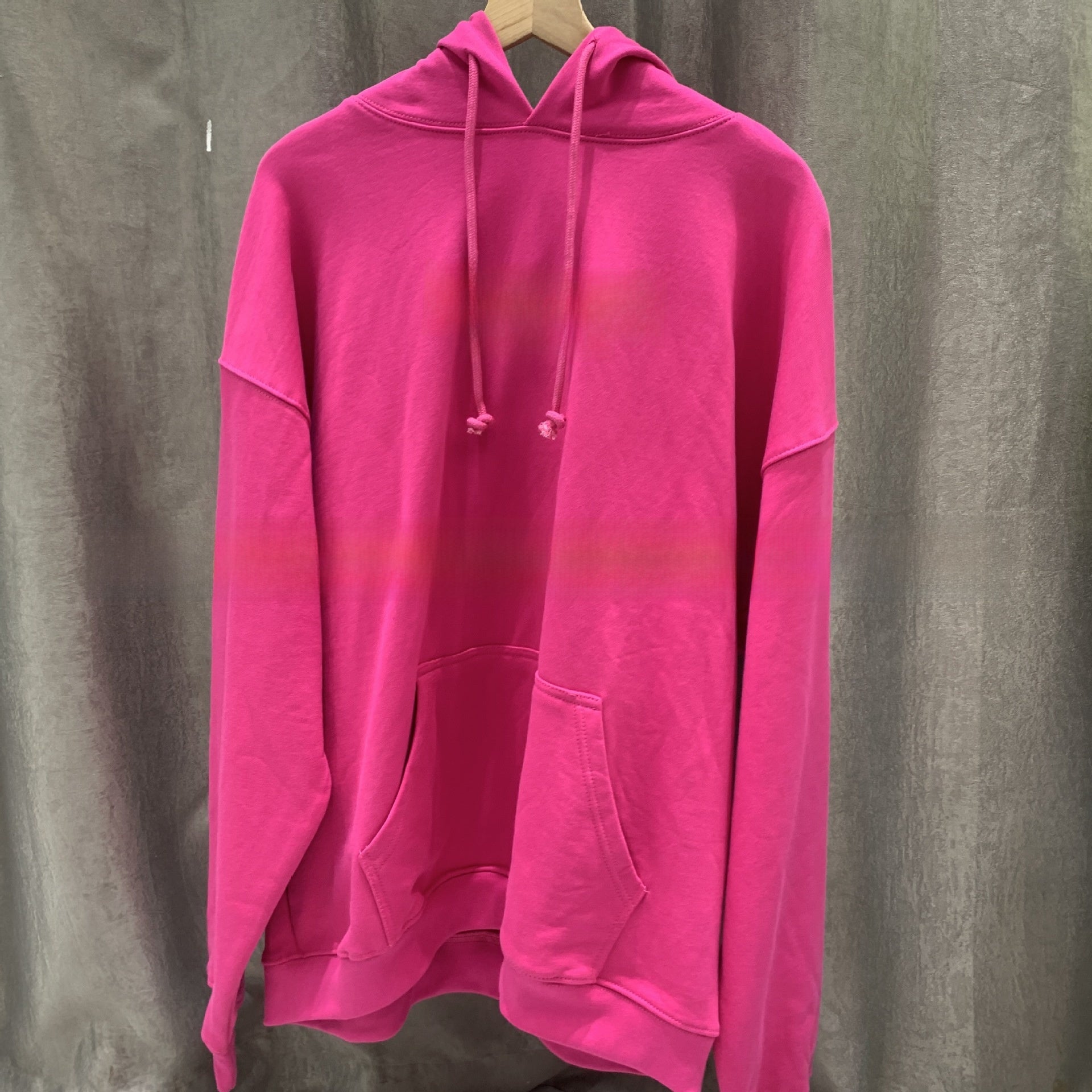 Loose Fit Cotton Hoodie with Zipper