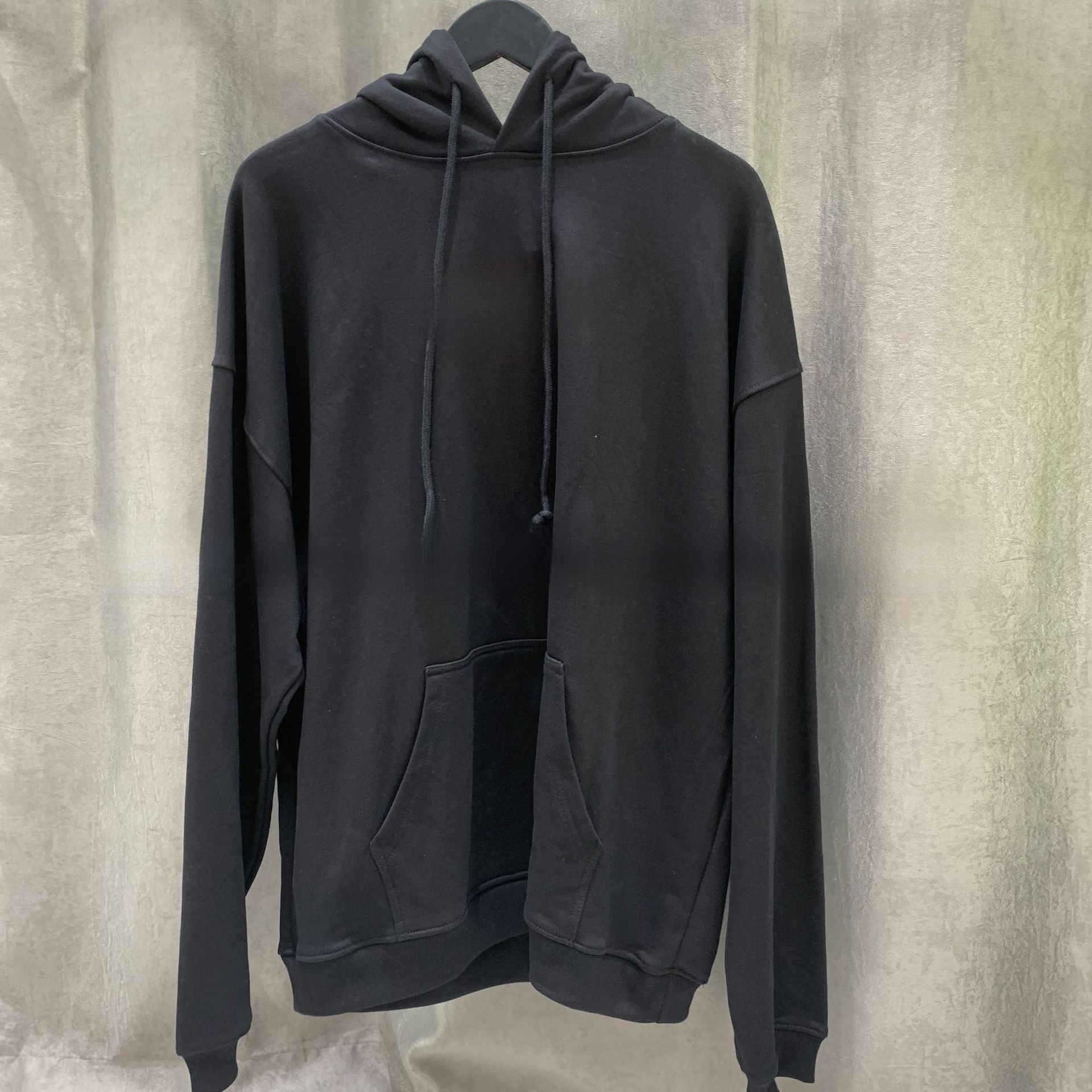 Loose Fit Cotton Hoodie with Zipper